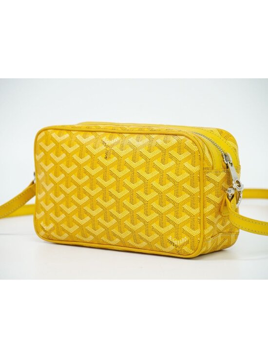 Goyard Cup Vert PM Shoulder Bag Pochette Yellow main image 8